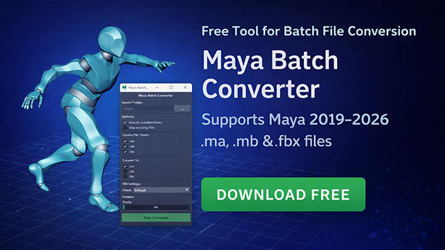 Maya Batch Converter