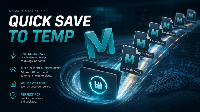 Quick Save to Temp
